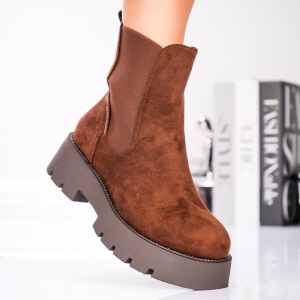 Ghete Dama - NexaBoots B24-1510 Brown - Img 2