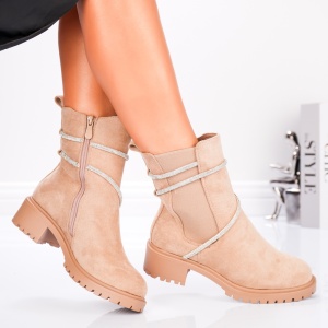 Ghete Dama - Stella Twist Boots SH1351 Khaki - Img 3