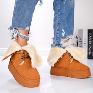 Ghete Tip UG - CozyLift B24-1589 Camel - Img 3