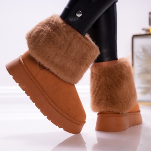 Ghete Tip UG - FurWarm B24-1595G Camel