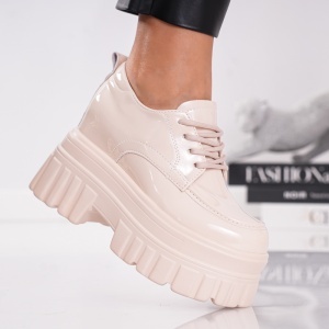 Pantofi Casual Class Go - 5213 Beige