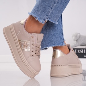 Pantofi Casual Crystal Touch - MK191 Khaki - Img 2