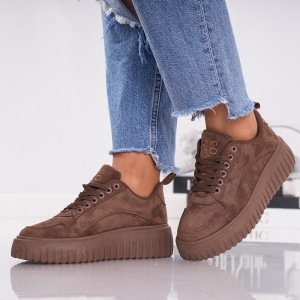 Pantofi Casual LineStep - H37 Brown - Img 4