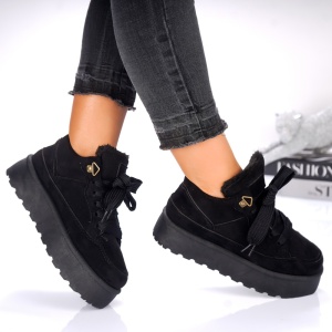 Pantofi Casual UG - 3AXJ1 Black - Img 2