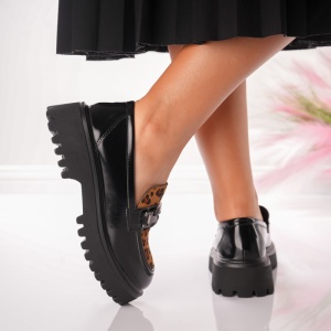 Pantofi Casual Wild Gloss-X-10 Black - Img 2