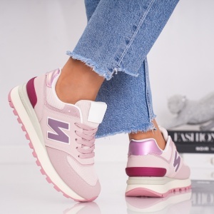 Pantofi Sport New Bolune - XBL547 Pink - Img 2