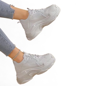 Pantofi Sport Triple S - BL608 Grey - Img 5