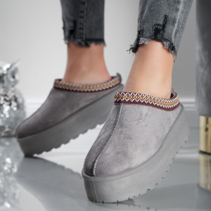 Papuci Casual UG -Arctic Edge H129 Grey - Img 3