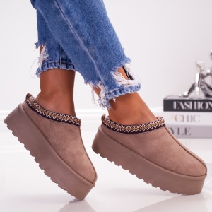 Papuci Casual UG - H129 Khaki - Img 2