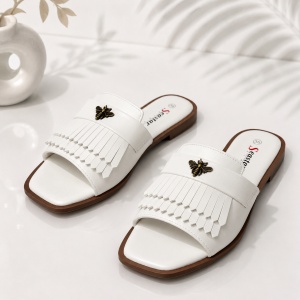 Papuci Dama - PS69 White