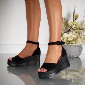 Sandale cu Platforma - 2Y1 Black 01 - Img 3