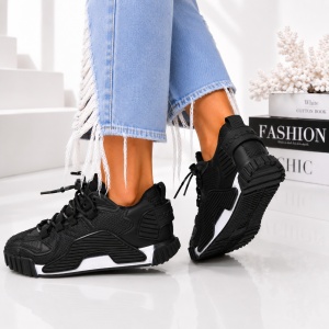 Sneakers Damă Urban Edge - BL670P Black - Img 3