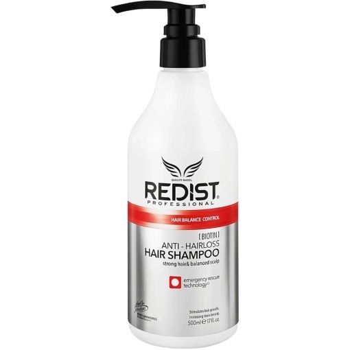 REDIST Hajhullás Elleni Sampon 500 ml – Biotin + Növényi Kivonatok
