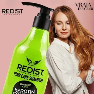 REDIST Keratin Sampon 500 ml – Hidratálás, Volumen és Intenzív Védelem - Img 2