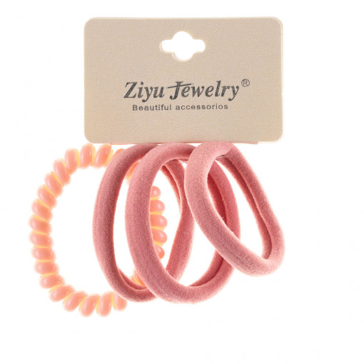 Elastic rose 4 set Oranjollie x82
