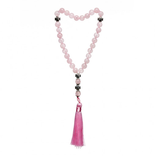Matanii pietre semipretioase Cuartz Roz 0015 47cm