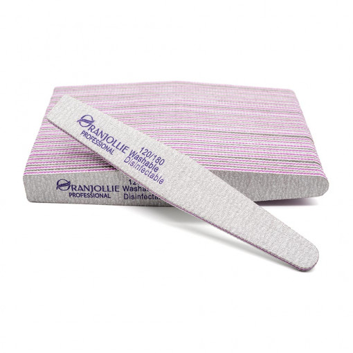 Pila abraziva 2 forme Oranjollie 120/180 – set 25 buc