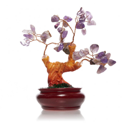 Pom cu pietre semipretioase Ametist SS91A 11,5cm