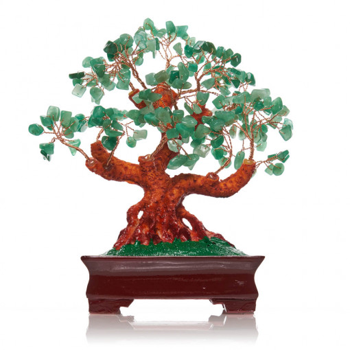 Pom cu pietre semipretioase Aventurin SS90D 22,5cm