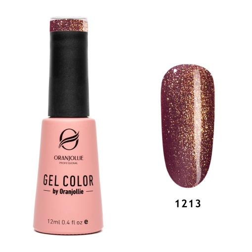 TPO FREE Oja semipermanenta Gel Color Nr.1213 12ml Oranjollie