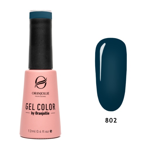 TPO FREE Oja semipermanenta Gel Color Nr.802 12ml Oranjollie