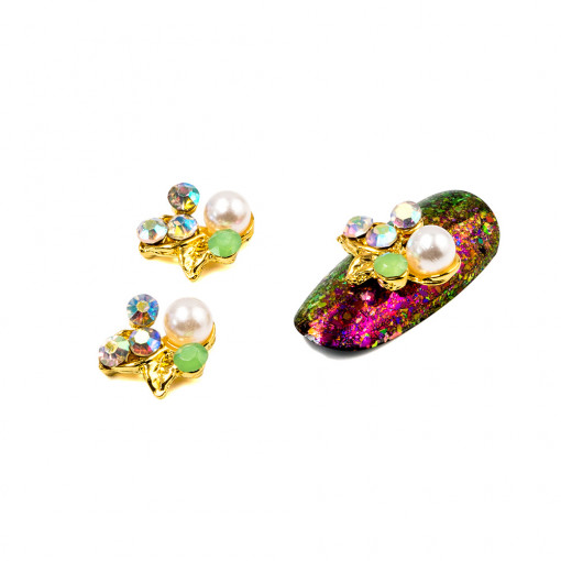 Cristale pentru unghii Multicolor Nr 77 Set 3 buc