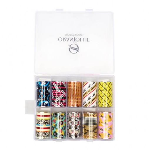 Folie de transfer M725B Oranjollie – set 10 buc