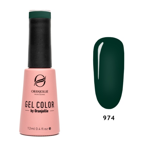 TPO FREE Oja semipermanenta Gel Color Nr.974 12ml Oranjollie