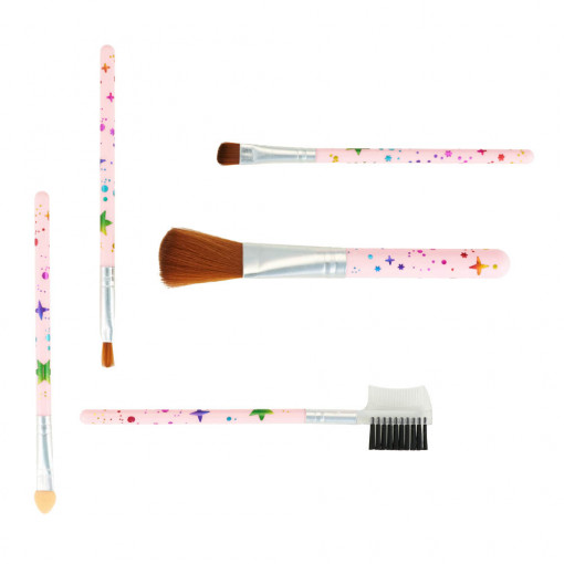 Set 5 pensule make-up W506 Stelute Oranjollie