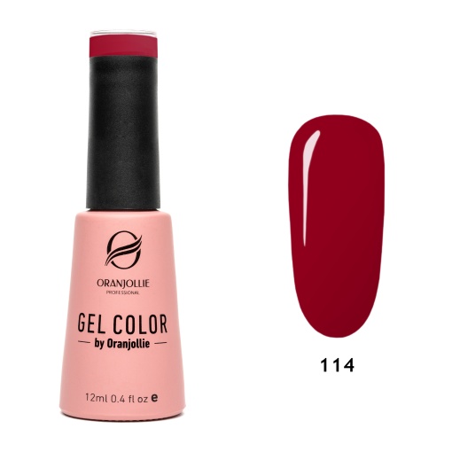 TPO FREE Oja semipermanenta Gel Color Nr.114 12ml Oranjollie