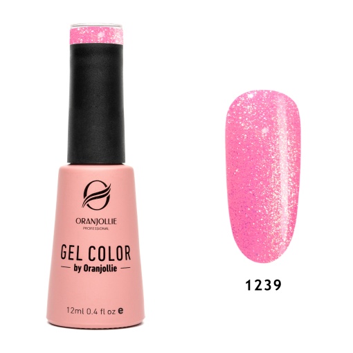 TPO FREE Oja semipermanenta Gel Color Nr.1239 12ml Oranjollie