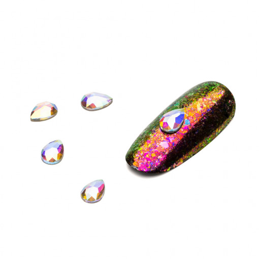 Cristale pentru unghii Multicolor Nr 16 Set 5 buc