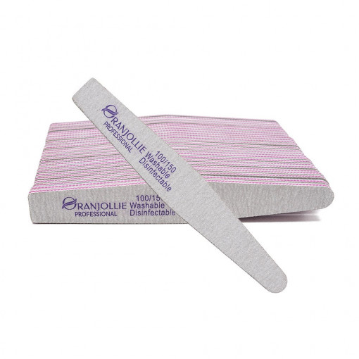 Pila abraziva 2 forme Oranjollie 100/150 – set 25 buc