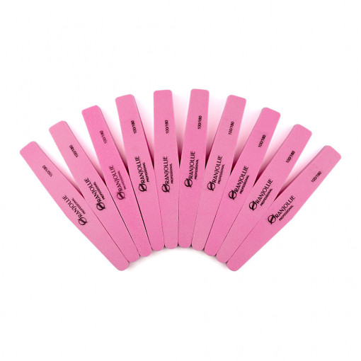 Pila buffer washable roz 100/180 Oranjollie - set 10 buc