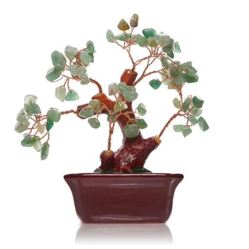 Pom cu pietre semipretioase Aventurin SS88D 18,5cm