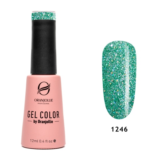 TPO FREE Oja semipermanenta Gel Color Nr.1246 12ml Oranjollie