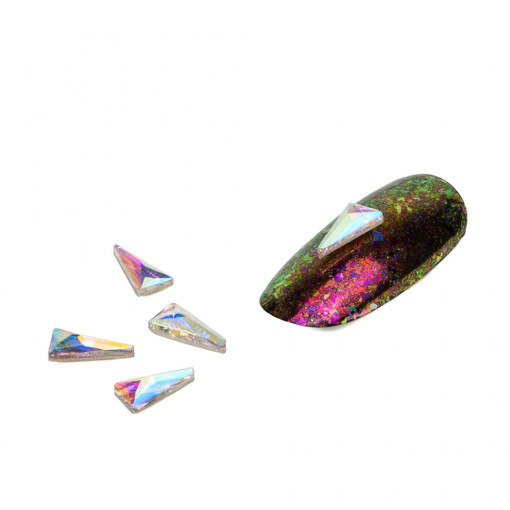 Cristale pentru unghii Multicolor Nr 22 Set 5 buc