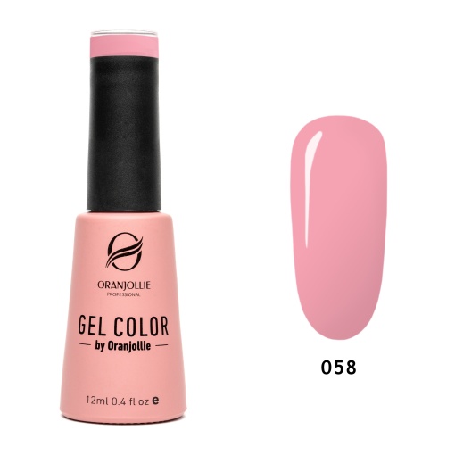 TPO FREE Oja semipermanenta Gel Color Nr.058 12ml Oranjollie