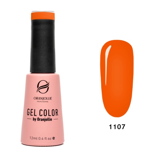 TPO FREE Oja semipermanenta Gel Color Nr.1107 12ml Oranjollie