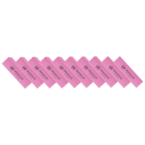 Buffer abraziv roz Oranjollie - set 10 buc