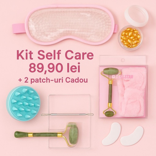 Kit Self Care Oranjollie + 2 patch-uri hidrogel cadou
