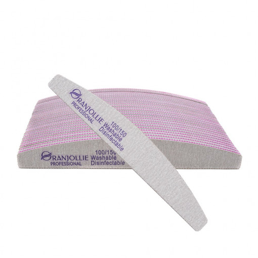 Pila abraziva forma D Oranjollie 100/150 – set 25 buc