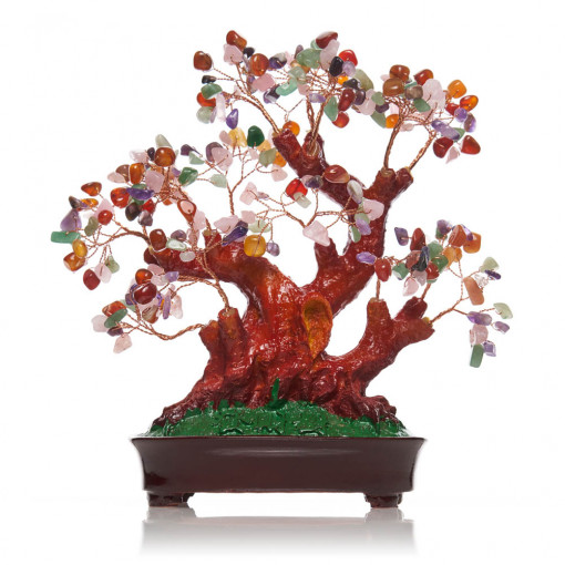 Pom cu pietre semipretioase Pietre Mixte SS90B 22,5cm