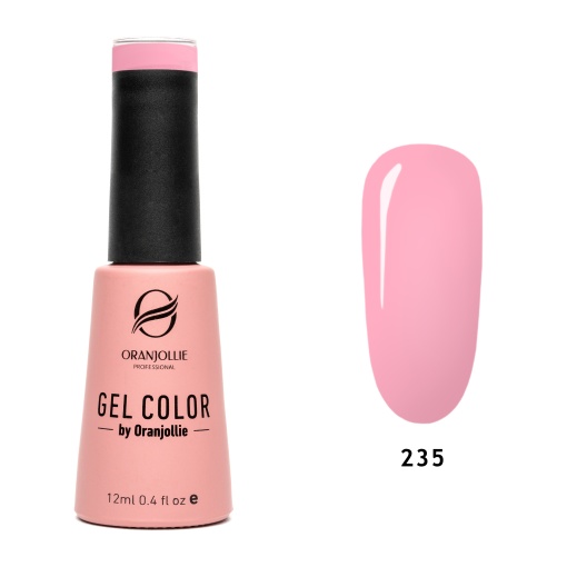 TPO FREE Oja semipermanenta Gel Color Nr.235 12ml Oranjollie
