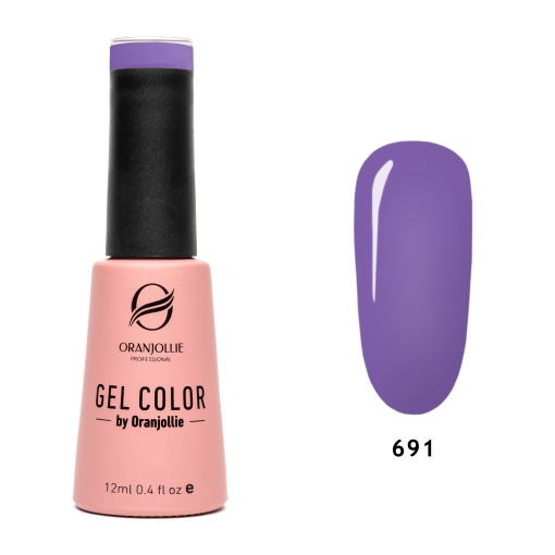 TPO FREE Oja semipermanenta Gel Color Nr.691 12ml Oranjollie