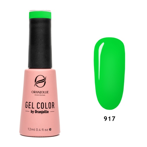 TPO FREE Oja semipermanenta Gel Color Nr.917 12ml Oranjollie