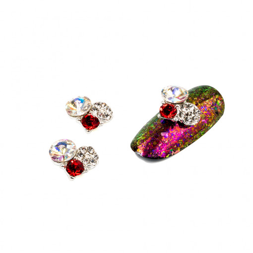 Cristale pentru unghii Multicolor Nr 93 Set 3 buc