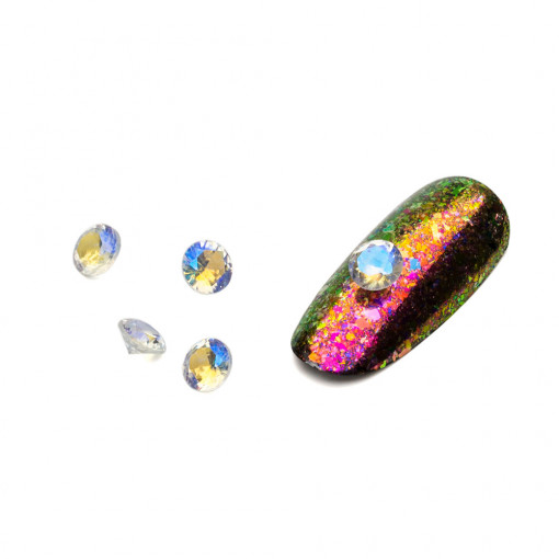 Cristale pentru unghii Multicolor Nr 2 Set 5 buc