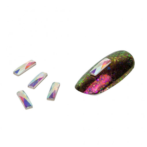 Cristale pentru unghii Multicolor Nr 29 Set 5 buc
