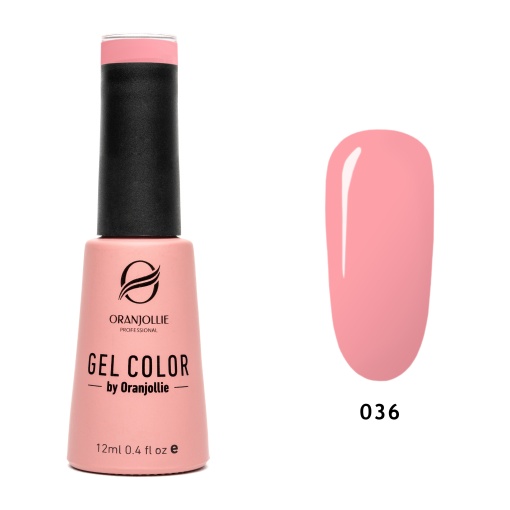 TPO FREE Oja semipermanenta Gel Color Nr.036 12ml Oranjollie